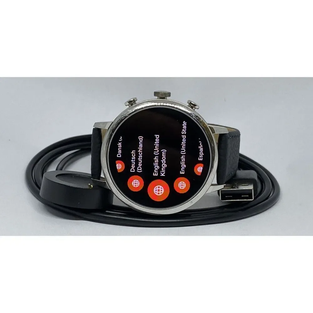 Fossil Gen 4 Authentic Digital Dial Smart Watch Custom Band FTW6017 DC429